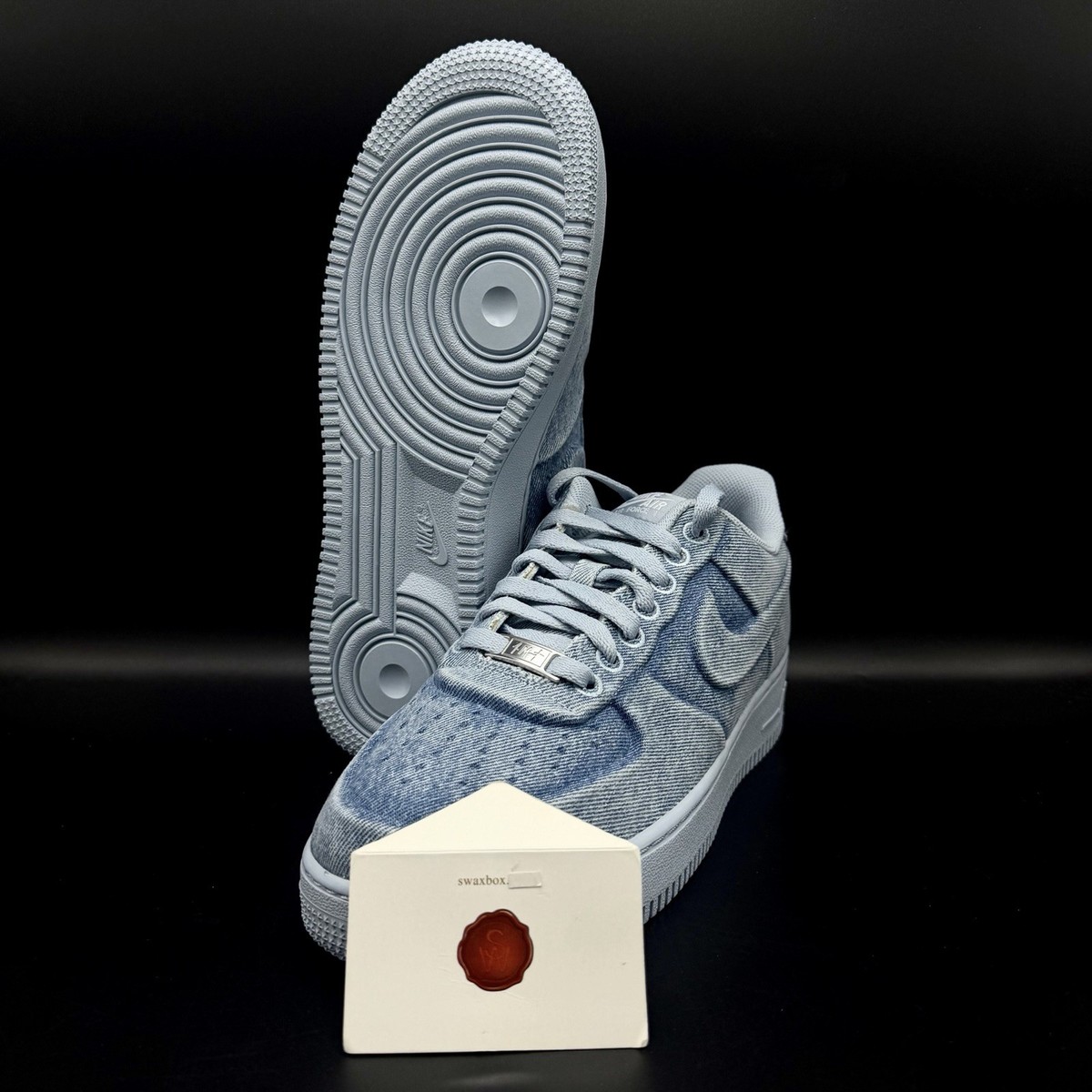 Ja Morant x Nike Air Force 1 Low “Denim” IQ9773-400 | eBay
