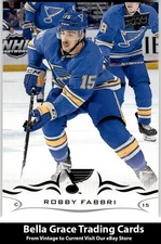 2018-19 Upper Deck #409 Robby Fabbri St. Louis Blues NHL Hockey