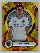 2024 Topps MLS Superstars Dejan Joveljić LA Galaxy Molten Rare SP #117 8444