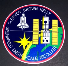 NASA - Mission Sticker -  4" Round