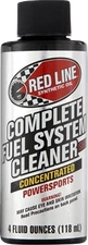 RED LINE SYNTHETIC OIL Complete Fuel System Cleaner For Powersports - 4 US Fits