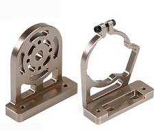 Alloy Front Rear Motor Mount for Rovan Losi 5T LT SLT Electric Conversion