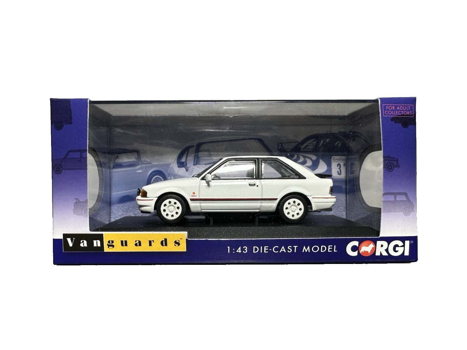 Corgi Vanguards VA14300 Ford Escort Mk1V XR3i Diamond White