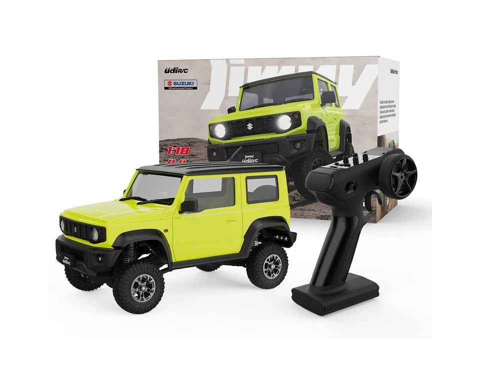 UDIRC Crawler SUZUKI JIMNY 1/18 Grün UCX2402A  - Bild 3 von 3