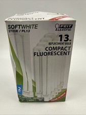 Feit elec 13 Watt Twin Compact Fluorescent Bulb, 2,700 10/PK