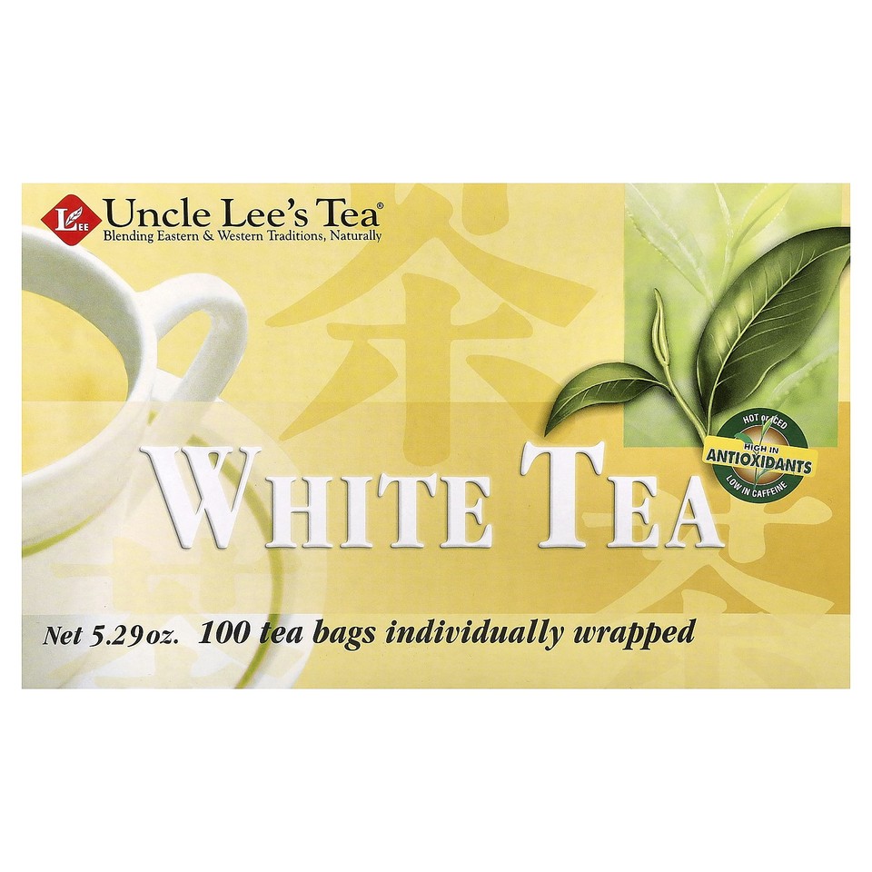 White Tea, 100 Tea Bags, 5.29 oz (150 g)
