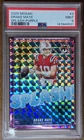 2025 Panini Mosaic Splash PURPLE #3 Drake Maye /49 PSA 9 MINT