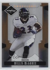 2008 Leaf Limited Spotlight Bronze 31/125 Willis McGahee #10 we5