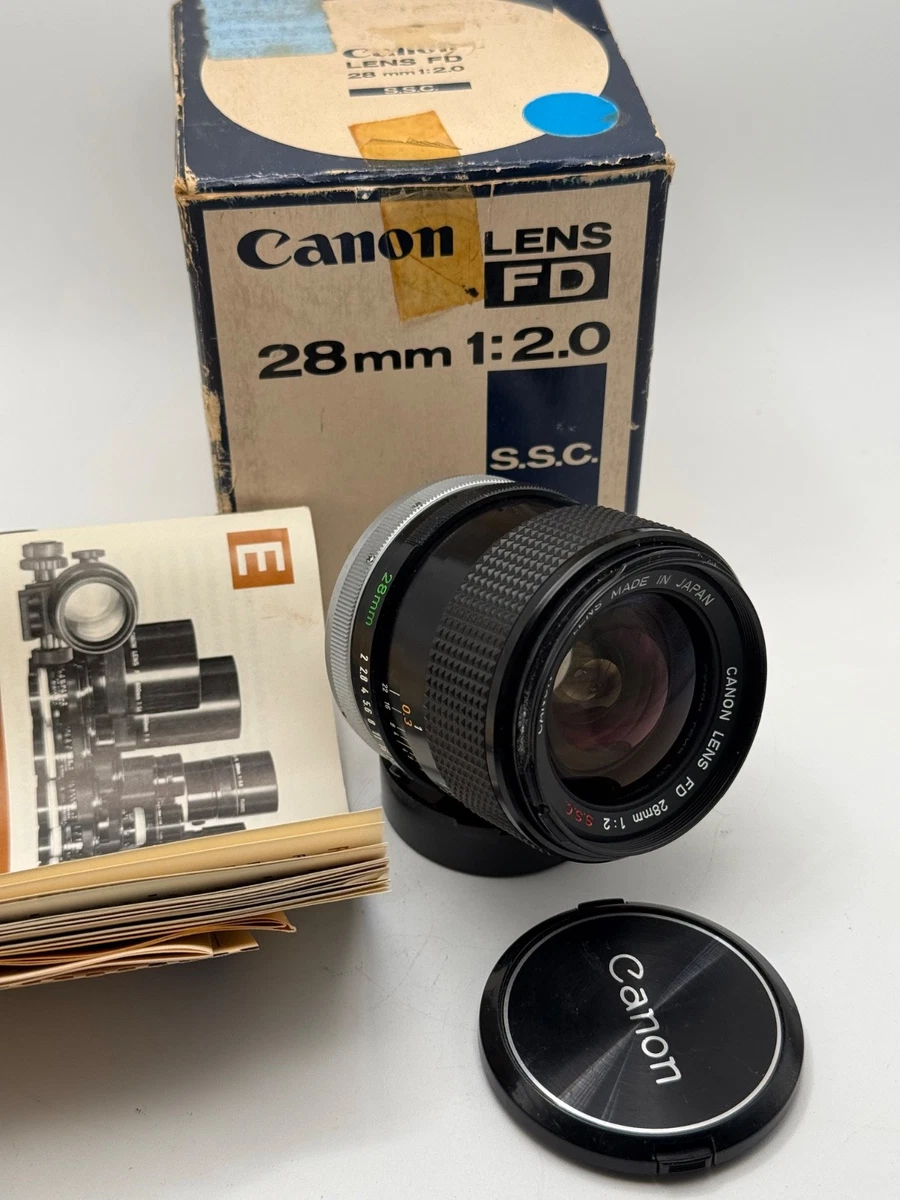 Canon FD f/2 Camera Lenses 28mm Focal for sale - eBay