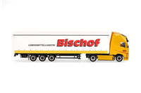Herpa, Volvo Fh Gl Xl Electric 4X2 Mit 3-Achs-PlanenanhäNger Mit Ladebordwand...