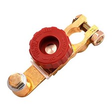 Top Post Battery Disconnect Switch - Quick Disconnect Battery Cut Off Red