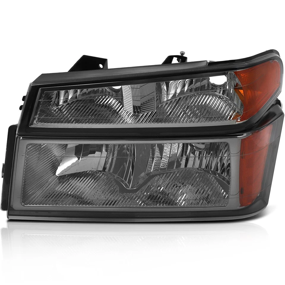 Headlights Assembly Left Right Fits Isuzu i-280 i-290 GMC Chevy Chrome - Image 3 of 4