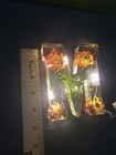 Resin Battery Operated Light Up Initial  Letter "M" with Dried Flowers  5" — photo 7