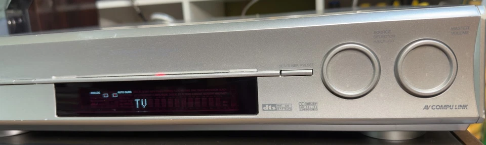 JVC RX-D201S Dolby Digital Amplifier Reciever Tested – AS-IS - Image 2 of 4