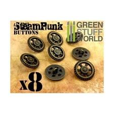 Green Stuff World Modelling Supply Flywheel Gears - Bronze New
