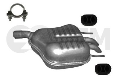Silencieux Arrière Complet Pour SAAB 9-5 (2000) - BFC, Neuf, Garantie 2 Ans, Plusieurs Motorisations