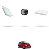 Hoffcar Wartungsset - 3 Filter FüR Daihatsu Cuore VI 43KW Ab 2003