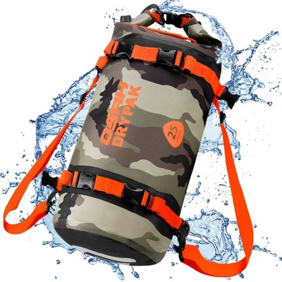 OSAH DRYPAK 25L Waterproof Dry Bag - Motorcycle Luggage Tail Bag with Straps ...