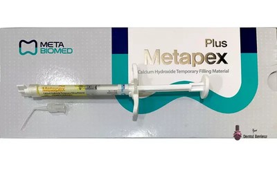 METAPEX Plus Temporary RCT Material Calcium Hydroxide with Iodoform 2.2g Syring
