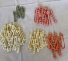Vintage 1970s Toni Perm Rods curlers...Swing Arm...lot of 85-Great shape