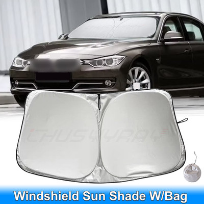 For BMW 3 Series Sun Shade Foldable Compact Blocks 99% UV Rays 56.7'' x 29.9''