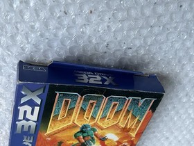 Doom Sega Mega Drive 32X Asian PAL Version Blue Box Complete In Box Asia!