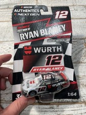 2022 NASCAR Authentics Wave 7 Ryan Blaney Wurth 1:64 Diecast