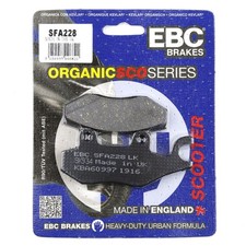 PEUGEOT Geopolis 400 2007-2012 EBC SFA228 Organic Scooter Brake Pads Rear