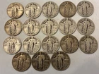 18 Standing Liberty Quarters