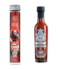 Johnny Scoville’s Tube of Terror & Dr. Trouble Double Oak Smoked Chilli Bundle
