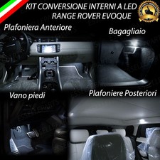 KIT LED INTERNI SPECIFICO PER RANGE ROVER EVOQUE KIT COMPLETO 6000K CANBUS