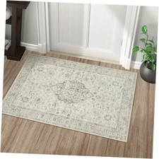 Washable Rug 2x3 Kitchen Mats for Floor Entryway, Non Slip Front Door Mat for