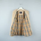BURBERRYS Womens Vintage Burberry Nova Check Inside Jacket Size L/XL