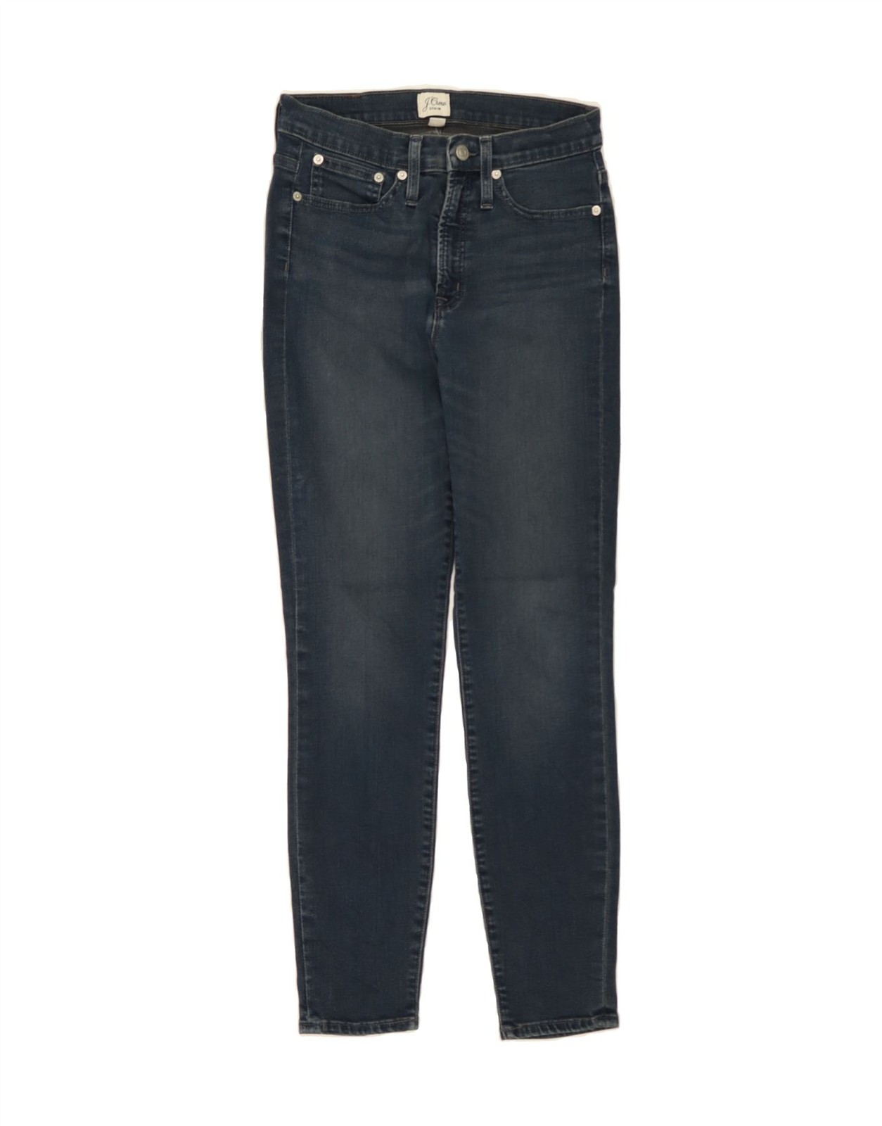 J. CREW Womens Skinny Jeans W27 L29 Navy Blue DE12