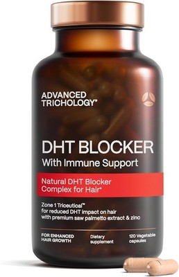 DHT Blocker - Hair Growth Supplement for Genetic Thinning for Men and Women | Ap