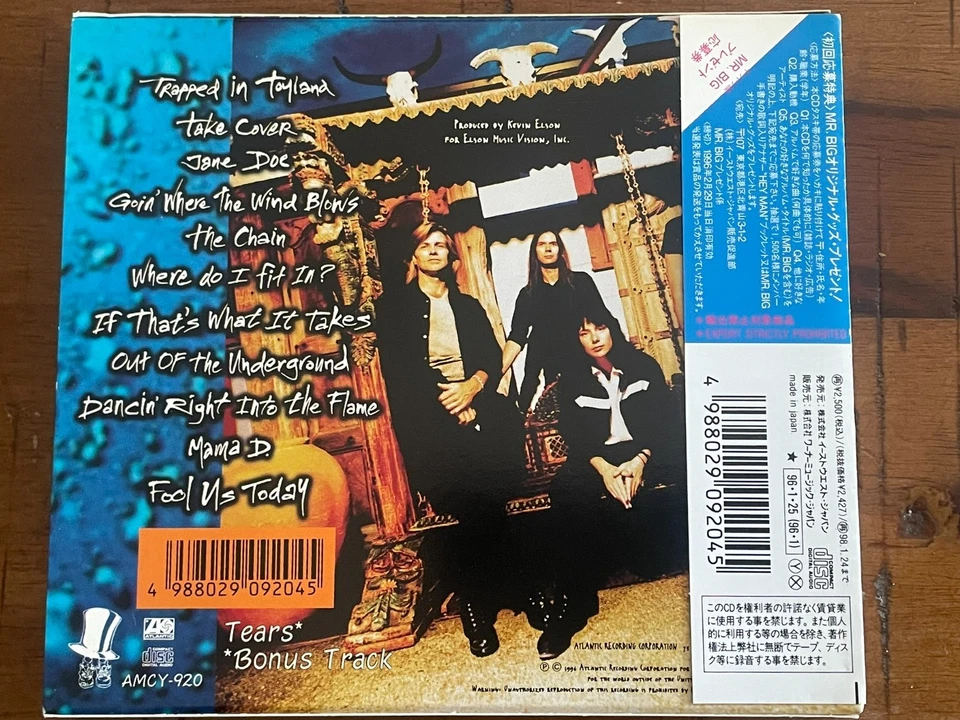 MR. BIG - Hey Man Original Japanese Deluxe CD w/Signatures, Booklets, OBI NM - Image 4 of 4