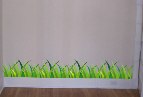 Grass Wall Decal Beautiful Deco Art Sticker Mural