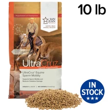 UltraCruz Equine Sperm Motility Enhancer Horse Supplement ,10 lb Pellet (31 Day)