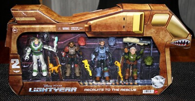 New Disney Lightyear Movie Recruits To The Rescue Figure Pack Buzz Izzy Mo Darby