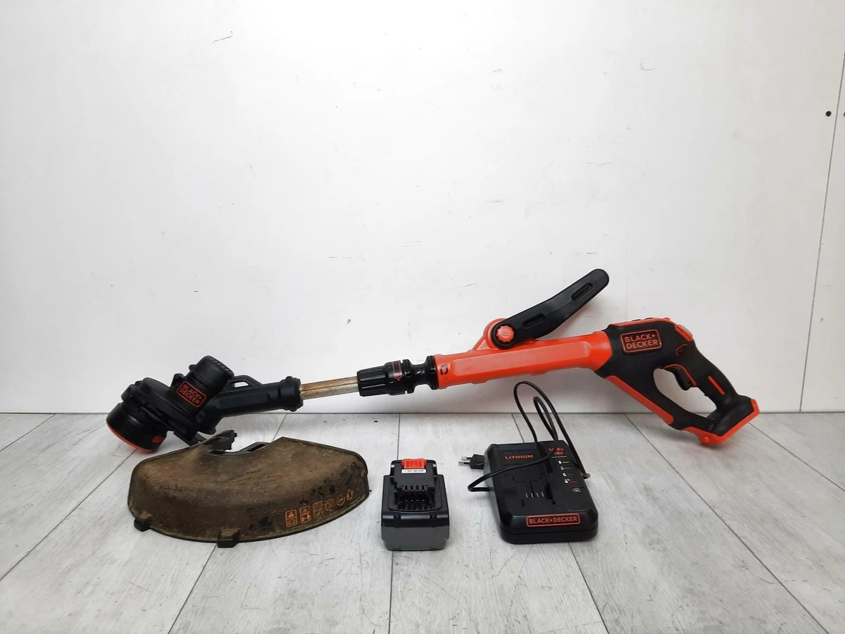 BLACK&DECKER STC1840E Akku-Rasentrimmer 18V PowerCommand MIT Akku 