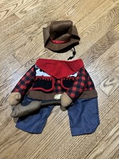 Cowboy dog halloween costume