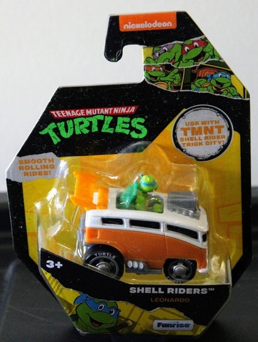 Tmnt Shell Rider 2023 Orange & White TMNT Shell Riders Leonardo Van MOC | eBay