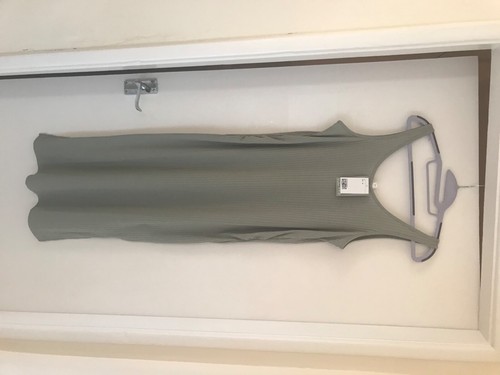 Maternity dress. MAMA ribbed jersey 