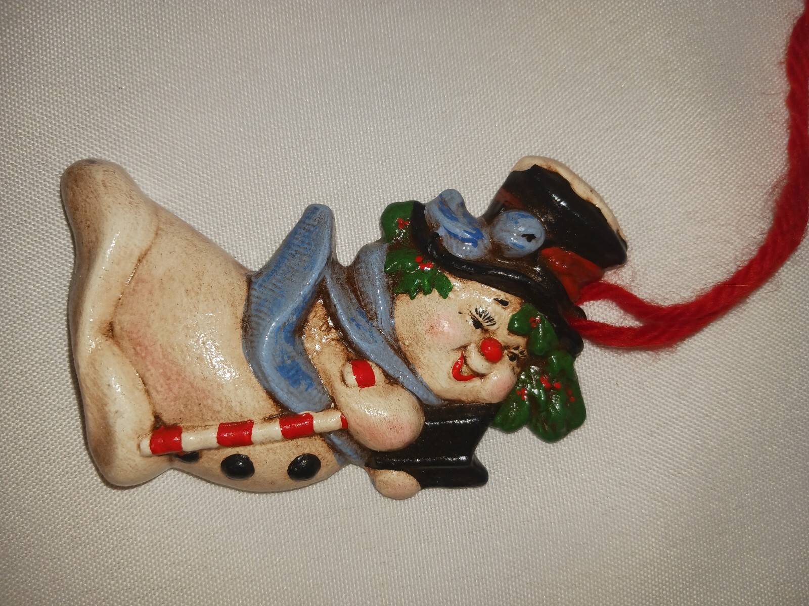 Vintage Frosty The Snowman Christmas Tree Ornament