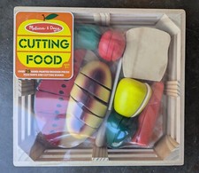 Melissa And Doug Cutting Food  25 Pieces  Hard To Find  New