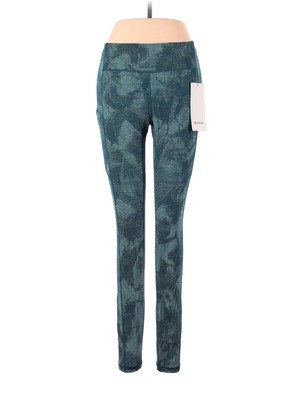 LULULEMON ATHLETICA Illusion Tidal Teal Speed Up Tight 28'' Leggings - US 6