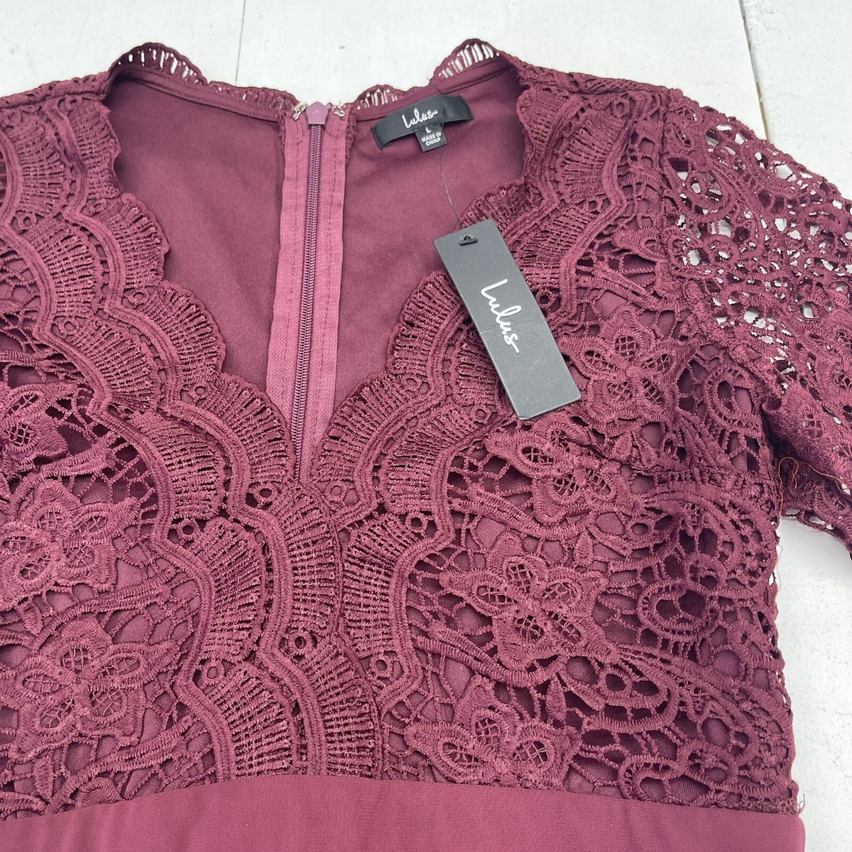 chinese dress ladies Windsor Love Spell Lace Skater Dress in Brown