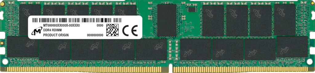 Micron 64GB DDR4-3200 PC4-25600 CL22 ECC MTA36ASF8G72PZ-3G2R