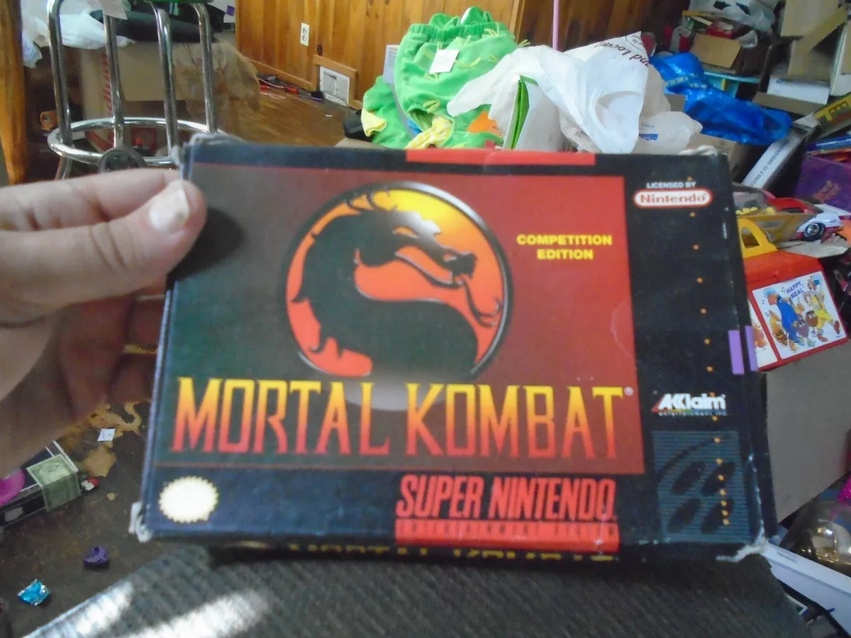 Play SNES Mortal Kombat (USA) Online in your browser 