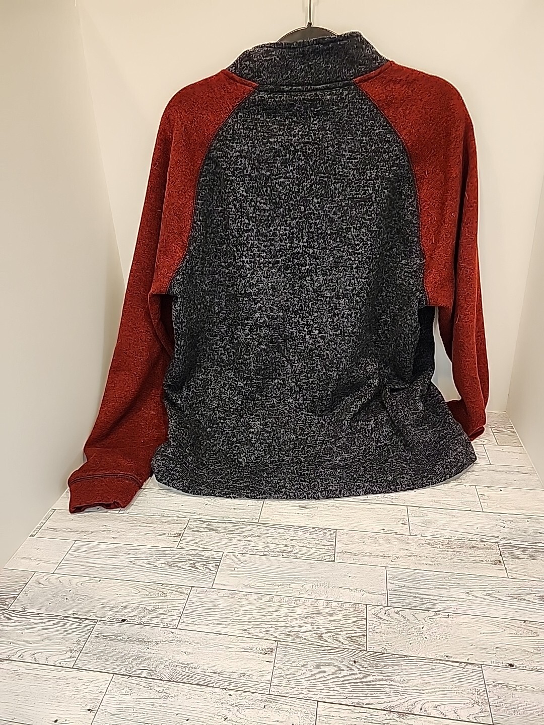 John Bartlett Consensus Gray Quarter Zip Sweater … - image 21